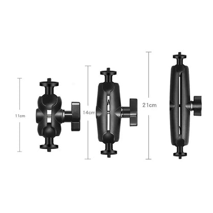 Selfie Stick Monopod Handlebar Mount – Compatible with Insta360 X4/X3/X2, GoPro 8-13 & DJI for Bicycle & Motorcycle