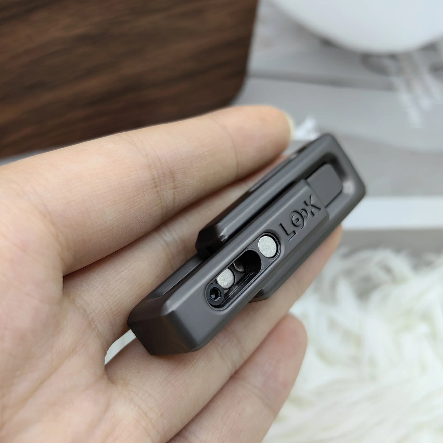 Xlock Magnetic Double Push Fidget Coin – EDC Decompression Toy for Anxiety & Stress Relief, Ideal Gift