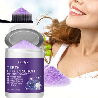 Teeth Restoration Mineral Powder – Enamel Repair & Tooth Strengthening Formula