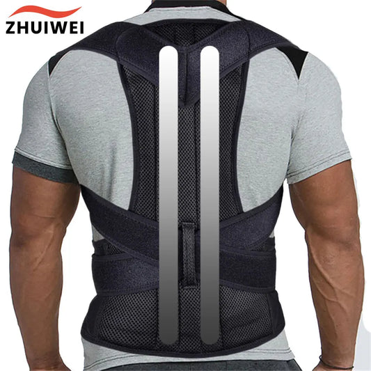 Adjustable Scoliosis Posture Corrector Corset – Lumbar Back Brace Support Belt, Straight Postura Corrector