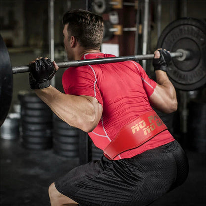 Gym Weight Lifting Belt: Supportive Powerlifting Accessory for Squats, Bodybuilding, and Fitness Workouts - Men's and Women's Support