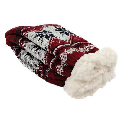 Men's Fluffy Winter Socks – Warm Thermal Non-Slip Fuzzy Socks, Soft Plush Thickened Indoor Socks, Cozy Gifts 2023