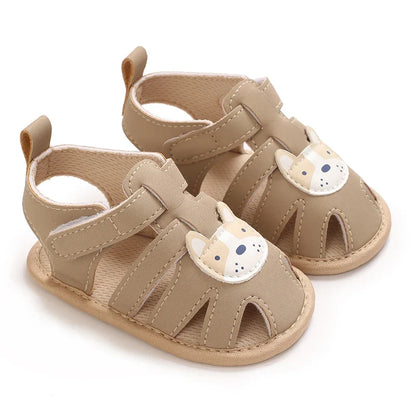 Infant Boy Pre-Walker Sandals - Breathable Soft Sole Casual Walking Shoes for 0–1 Year