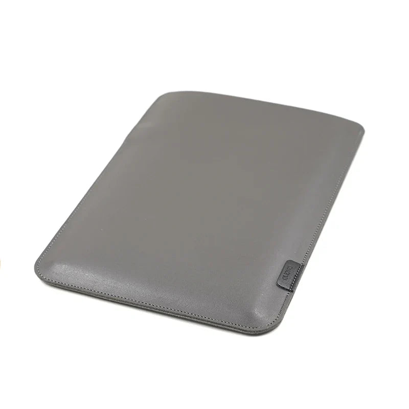 Ultra-Thin PU Leather Tablet Sleeve - Side Access Pen Slot Bag for iPad Mini, Air & Pro 8.3/10.9/11/12.9/13 Inch