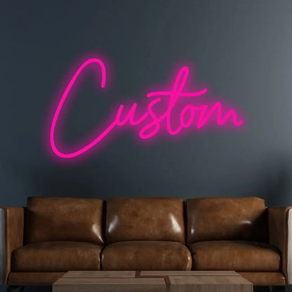 Custom Neon LED Name Light — Personalized Kids & Teenage Wall Sign for Bedroom Decor Gift