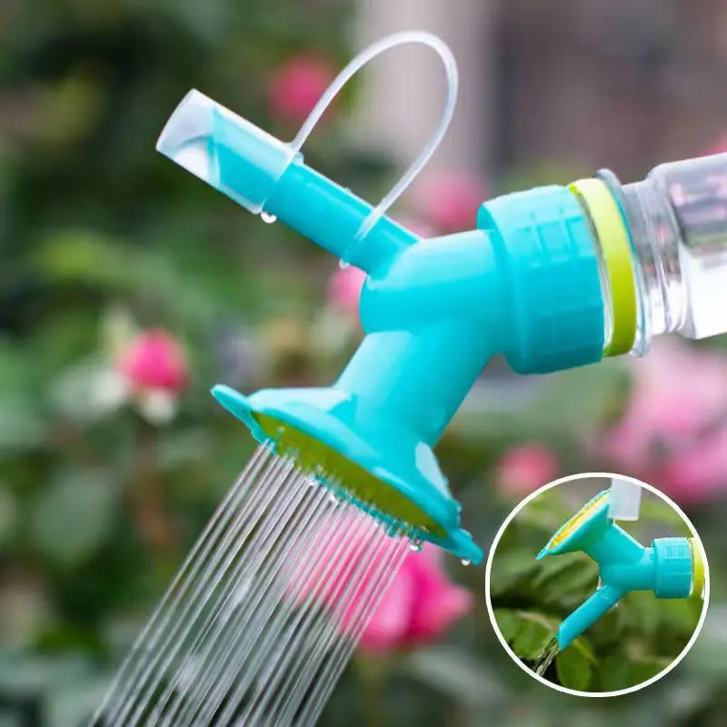 2-in-1 Sunflower Automatic Watering Nozzle - Gardening Beverage Bottle Waterer for Succulent Irrigation