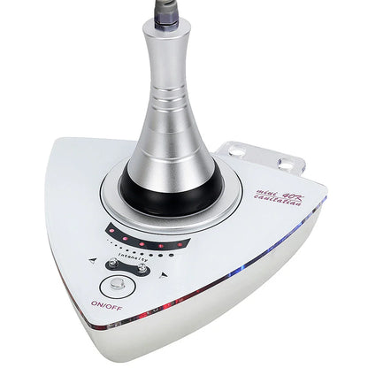 Ultrasonic 40KHz Cavitation Machine — Body Massager for Slimming, Fat Burning, Skin Tightening & Weight Loss