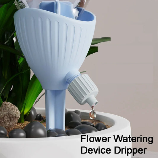 Flower Watering Device – Automatic Dripper with Adjustable Flow Rate for Plants, Water Seepage Irrigator