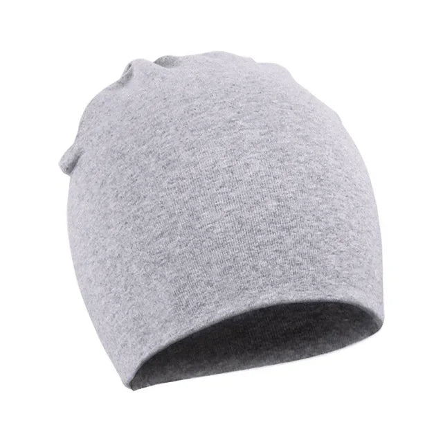 Baby Cotton Beanie Hat - Soft Candy Color Cap for Newborns, Toddlers & Kids