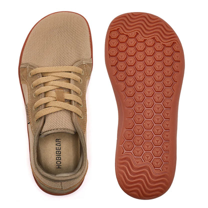 HOBIBEAR Unisex Wide Barefoot Shoes – Minimalist Zero Drop Sneakers for Outdoor Running & Casual Wear