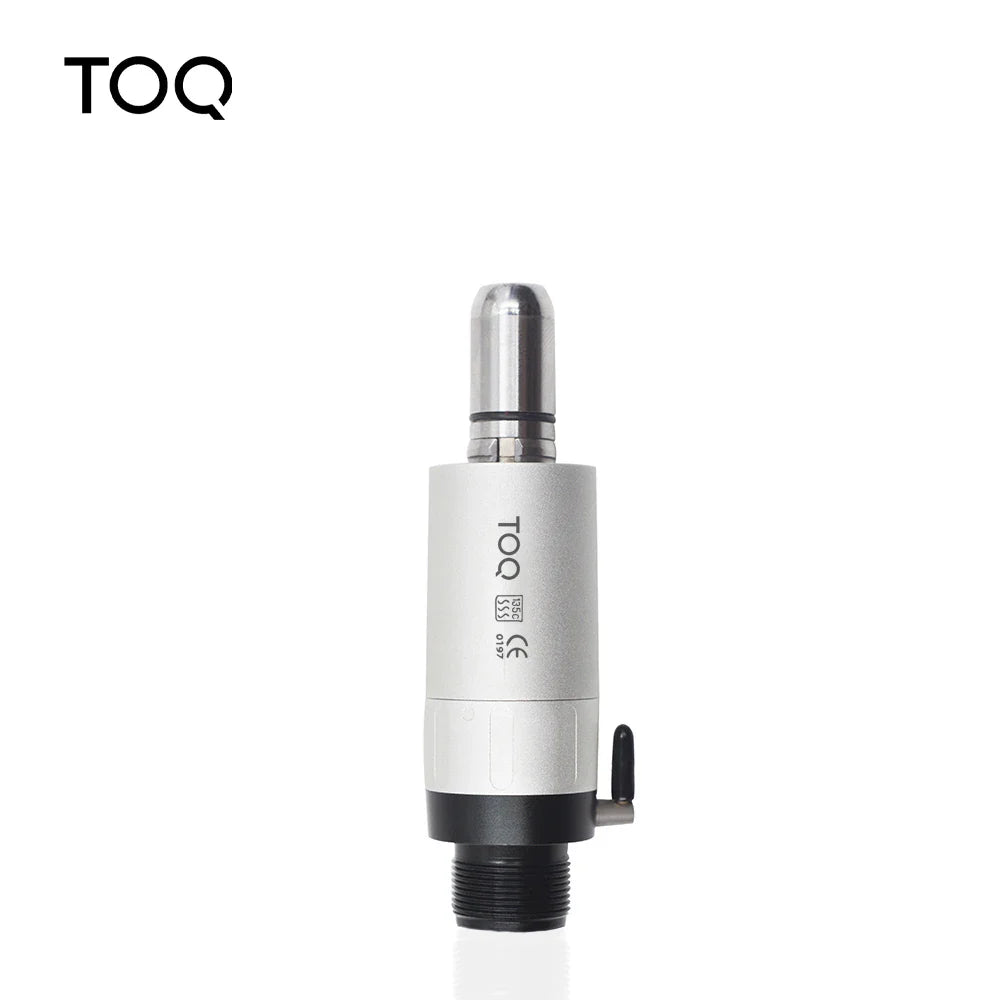 Dental Low Speed Handpiece Kit – Mini Air Motor with 4-Hole Contra Angle & Straight Handpiece for Dentists