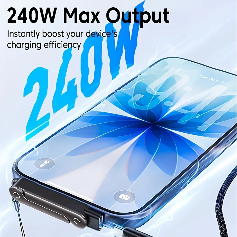 Type-C Phone Charging Stand Adapter – USB-C Male to USB-C Female Foldable Data Cable Converter with Built-in Phone Holder for Fast Charging & Sync Compatible with Type-C Devices