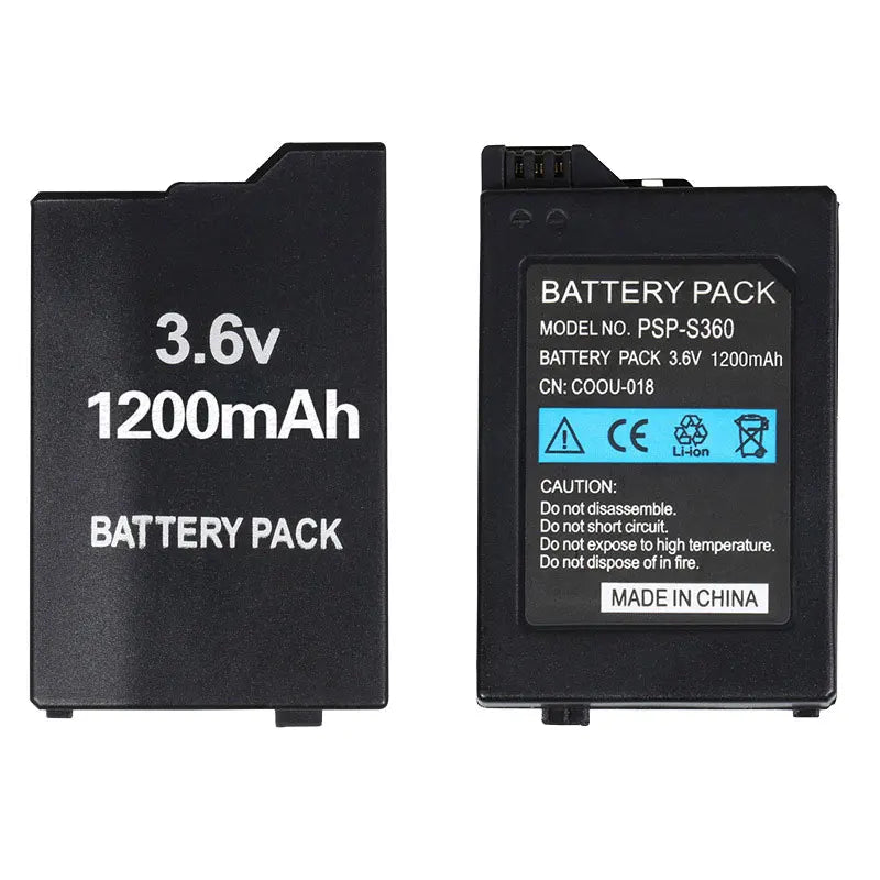 PSP-S360 3.6V Rechargeable Battery – Replacement Lithium Battery for Sony PSP 2000/3000/3001/3004 Game Console