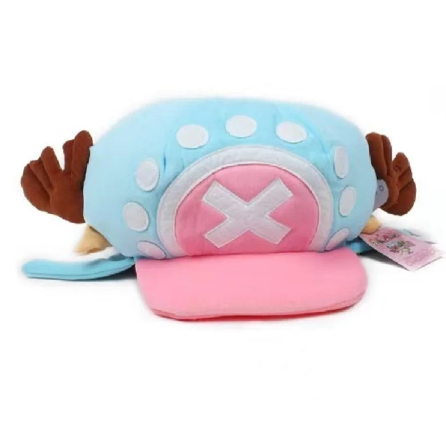 Anime Tony Tony Chopper Plush Hat – Unisex Trafalgar Cap for Cosplay, Outdoor & Party Accessories