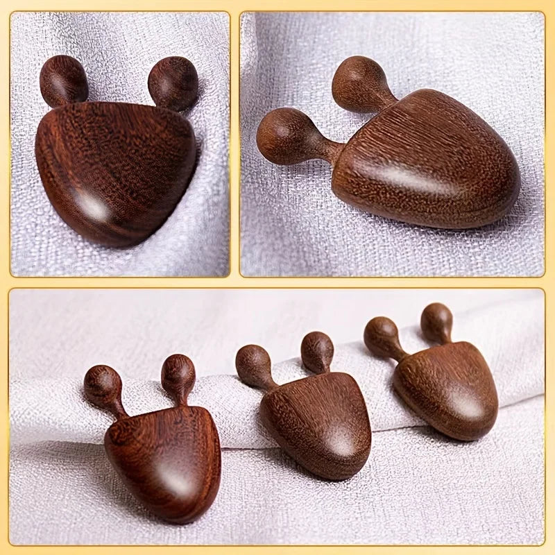Sandalwood Face Massager Nose & Face Massager - Eye Relief Tool Snail Facial Meridian Massage