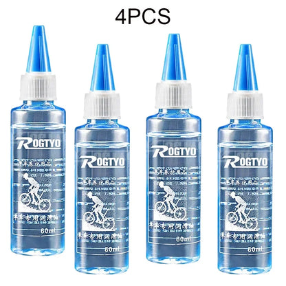60ML Bicycle Chain Lubricant - Dry Lube Waxy Maintenance Oil for Long-Lasting Bike Chain Care, MTB & Road Bike Accessory