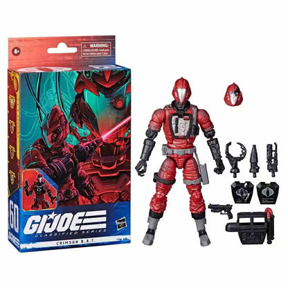 Hasbro G.I. Joe Classified Series Snake Eyes Action Figure 20cm - Anime Style Collectible Toy Gift