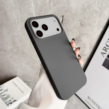 Liquid Silicone iPhone Case - Shockproof Protective Cover for iPhone 17, 16, 15, 14, 13 & 12 Pro Max