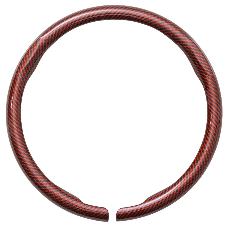 Universal 36-38cm Car Steering Wheel Cover — Non-Slip, Breathable, Fits Round & D-Shaped Wheels
