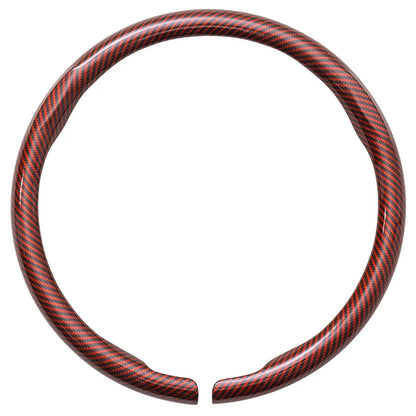 Universal 36-38cm Car Steering Wheel Cover — Non-Slip, Breathable, Fits Round & D-Shaped Wheels