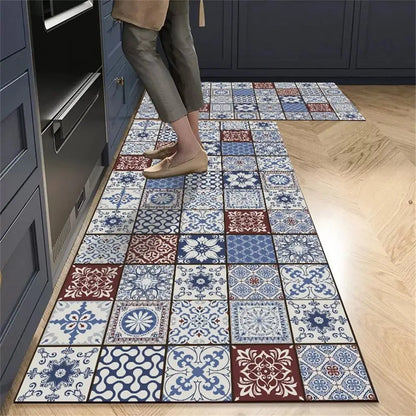 Non-Slip Kitchen & Living Room Floor Rug – Long Area Mat for Entrance, Home Decor