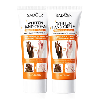 1/2/3pcs SADOER 100g Hand Cream – Moisturizing, Brightening & Non-Greasy Hydration for Soft, Beautiful Hands (Travel Size)