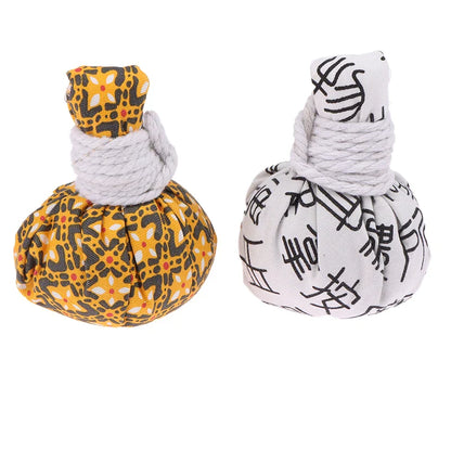 Herbal Hot Compress Massage Ball – Large Health Therapy for Cervical, Waist & Body Pain Relief