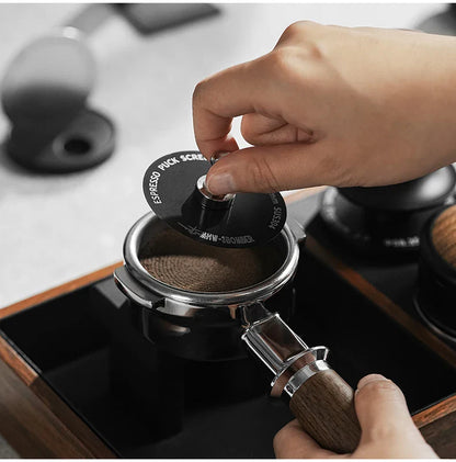 MHW-3BOMBER Espresso Puck Screen – 51/53/58.5mm Reusable Stainless Steel Coffee Filter, 0.8/0.2mm Thickness Coffee Tool
