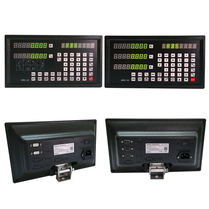 DRO-3V 2/3-Axis Digital Readout – Metal Casing Display for Milling & Lathe Machines, Linear Scale Encoder AC90-250V