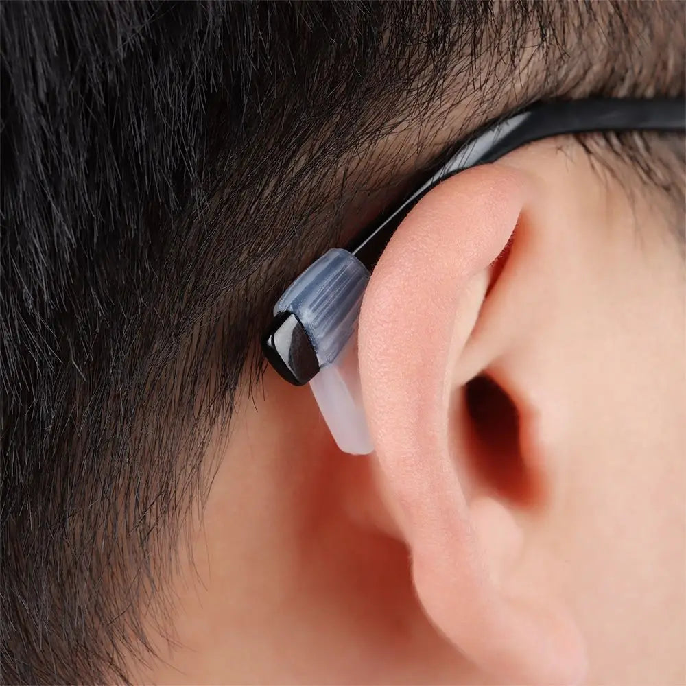 5 Pairs Anti-Slip Silicone Ear Hook Covers | Glasses Leg Sleeves Holder for Sports Sunglasses & Eyewear Accessories