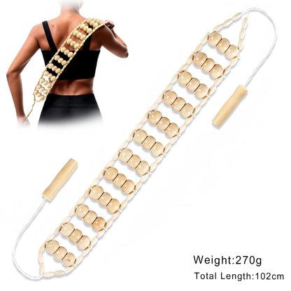 Wooden Lymphatic Drainage & Anti-Cellulite Massage Tools – Gua Sha for Body Shaping & Sore Muscle Relief