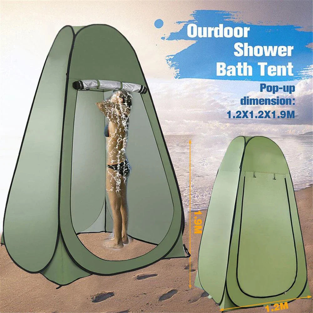 Portable Outdoor Shower & Changing Tent – Privacy Shelter for Camping, Mobile Toilet, Fishing & Photography