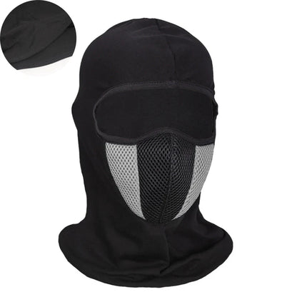 Breathable Motorcycle Balaclava – Full Face Skullies Cap for Motocross, Moto Riding & Helmet Use