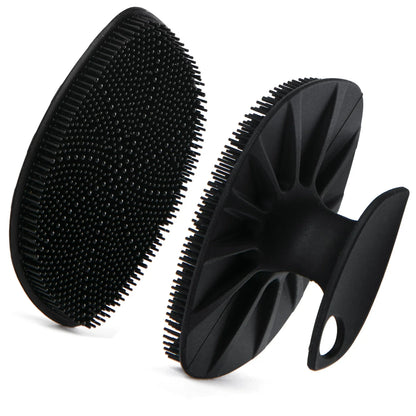 Silicone Facial Cleansing Brush – Deep Pore Cleanser & Blackhead Exfoliating Face Scrubber for Gentle Massage Skincare Tool