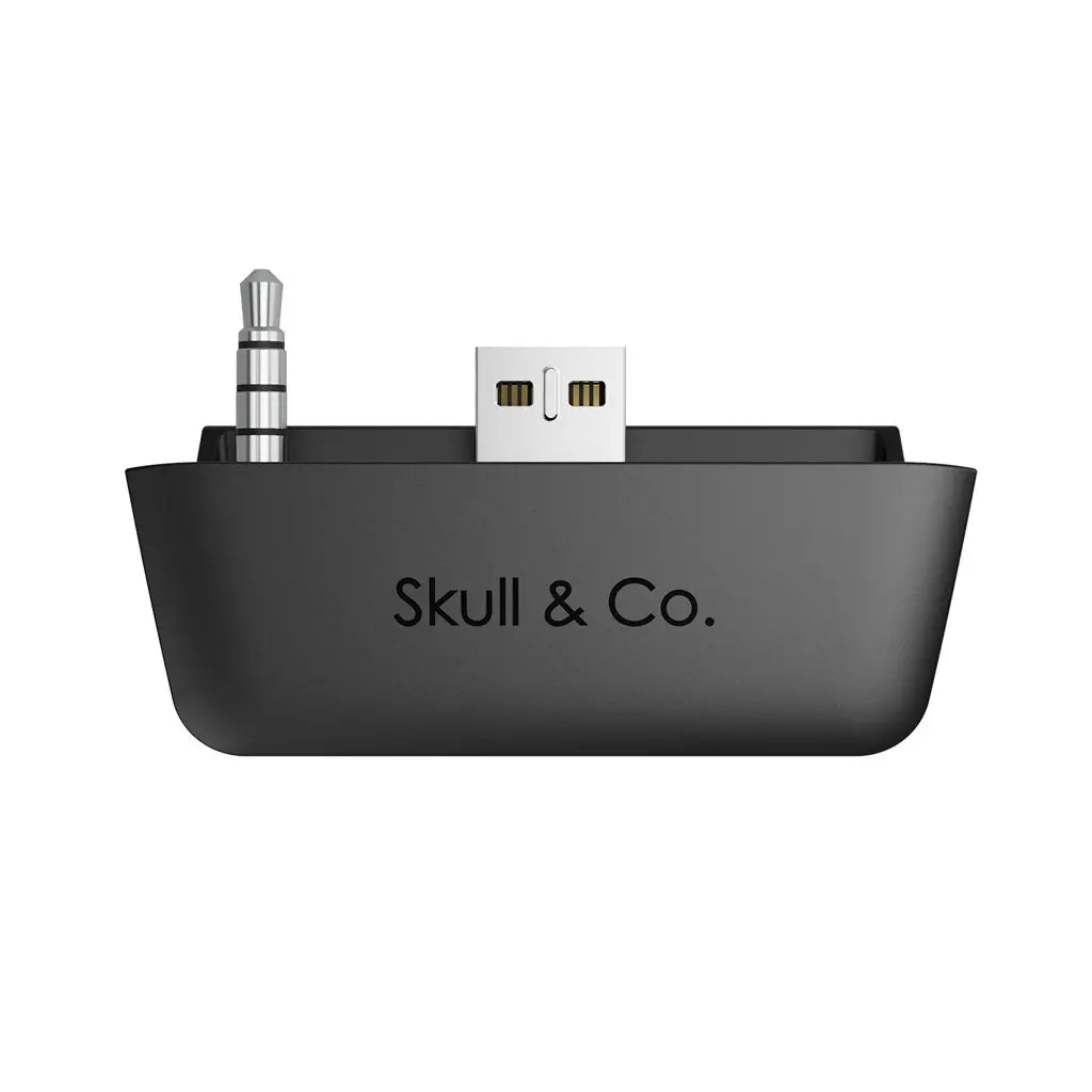 Skull & Co. AudioBox Bluetooth 5.0 Audio Transmitter APTX LL for Xbox Series X/S & One Elite 2 Controller