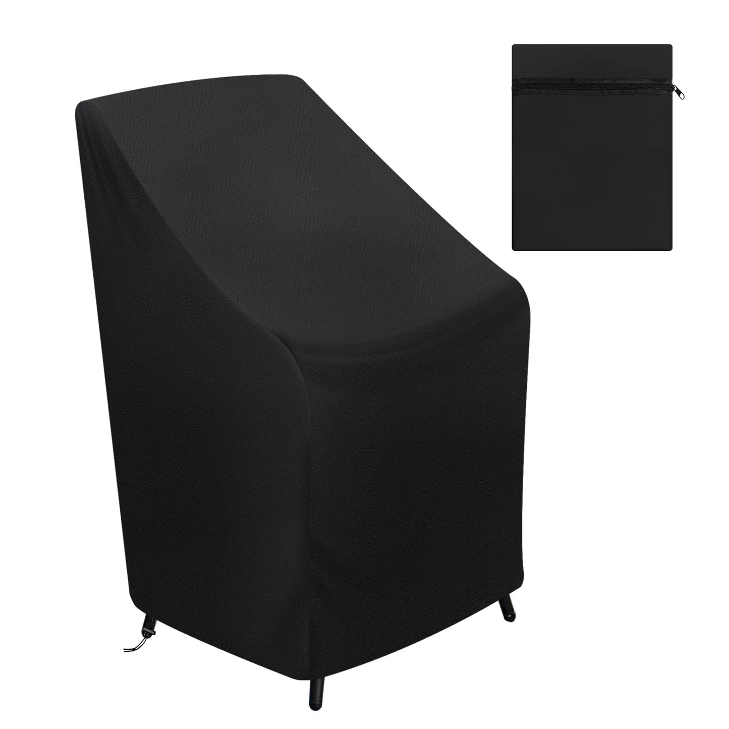 Waterproof Patio Chair Cover - Universal Outdoor Garden Furniture Protector, UV-Resistant, Easy-Going Deep Seat Cover