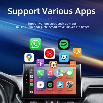 TIMEKNOW Wireless CarPlay Adapter - Convert Wired to Wireless for Apple iPhone, Plug and Play USB Connection Auto Car Dongle