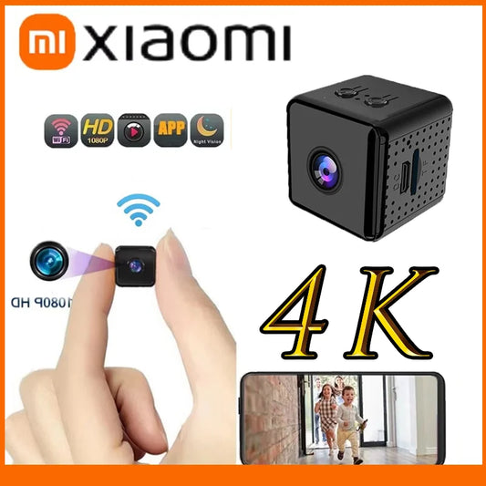 Xiaomi 1080p Mini Camera – Wireless Wifi, Outdoor, Motion Detection, Night Vision, Upgraded Security Camera for Home, Baby & Pet Monitoring
