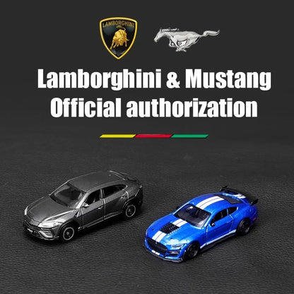 Bburago 1:64 Car Model Collection — Golf GT 2017, Mustang Shelby GT500, Ferrari, Benz & Volkswagen, Kids Xmas Gift Toys for Boys