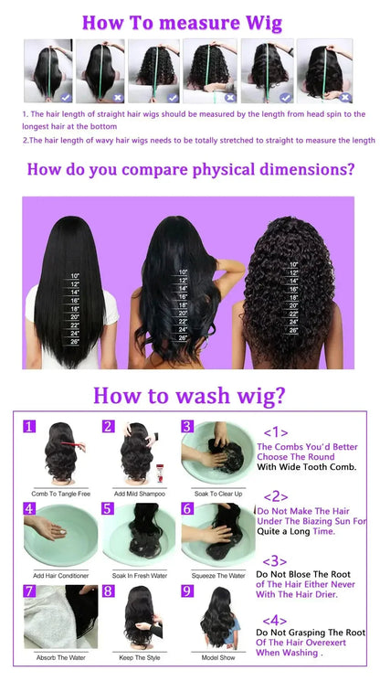 613 Blonde Body Wave Wig – Pre-Plucked 16-36 Inch 100% Human Hair, 13x4 13x6 HD Lace Frontal Wig, 180% 200% Density