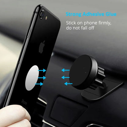 Magnetic Metal Plates for Car Phone Holder: Universal Iron Sheet Sticker Stand - Compatible with Mobile Phone Magnet Mounts, 1/20Pcs