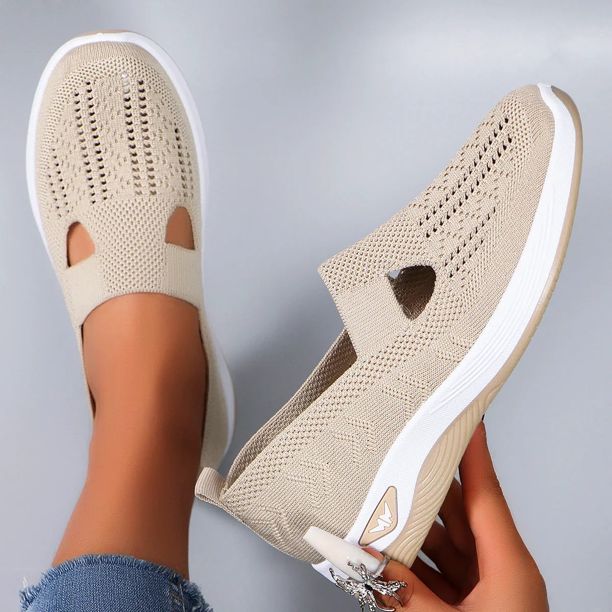 Spring Women's Sports Shoes – Breathable, Lightweight, Non-Slip, Wear-Resistant Casual Sneakers