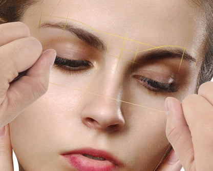 10m Pre-Inked Mapping String for Eyebrows – Microblading & PMU Marker Thread in Box for Tattoo Brow Mapping
