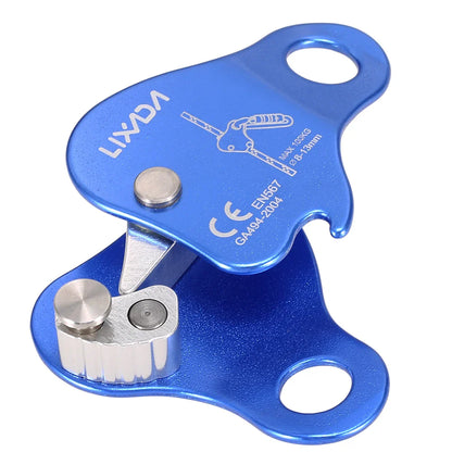 Climbing Ascender Belay Device – Arborist Rope Protection Grip for 8-13MM Outdoor Mountain Climbing Rigging