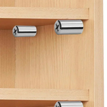 50/5Set Cross Self-Tapping Screws with Rubber Sleeve : Ideal for Laminate Support, Wardrobe, Cabinet, and Glass Partition Nails