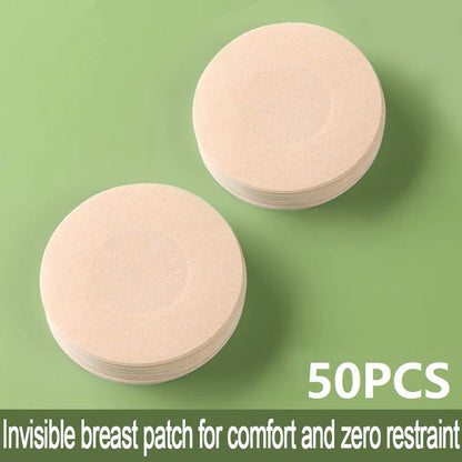 30/50/100PCS Nipple Stickers – Adhesive Chest Bra Pads, Boob Sticky Pads & Breast Nipple Covers for Pantyhose (NYP01)