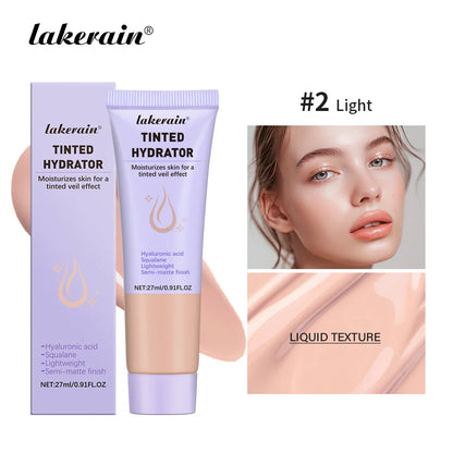 Strong Coverage Tinted Hydrator Makeup – Semi-Matte Finish for Women, Evens Skin Tone & Naturally Moisturizes