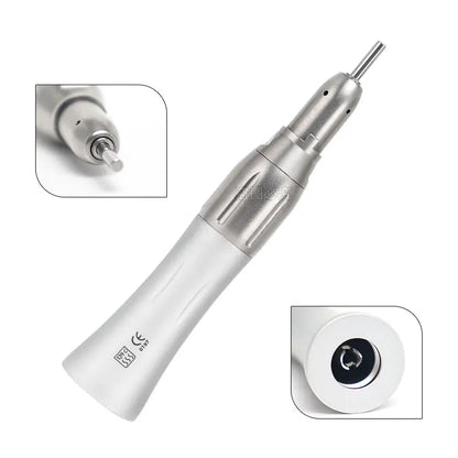 Dental Slow Speed Handpiece — Straight Contra Angle for Air Turbine, Micromotor Polishing & Lab Equipment