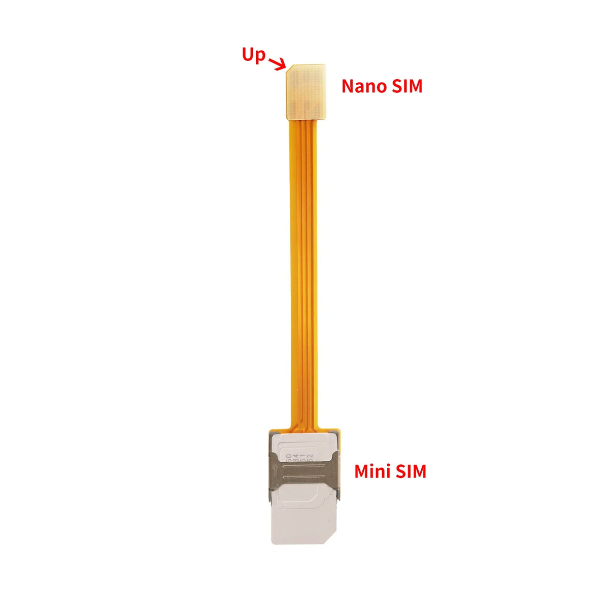 Nano 4FF SIM Card Converter - Nano to Micro 3FF Standard 2FF SIM Adapter
