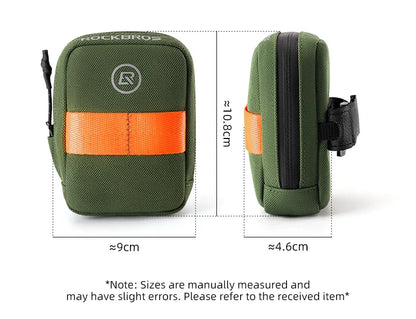 ROCKBROS Mini Bike Tail Bag – Lightweight Road Bicycle Storage for Tools & Accessories